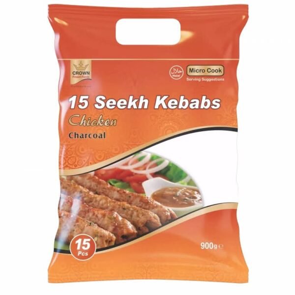 Crown 15 Chicken Seekh Kebab 900g