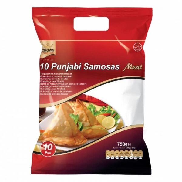 10 Punjabi Meat Samosas 750g