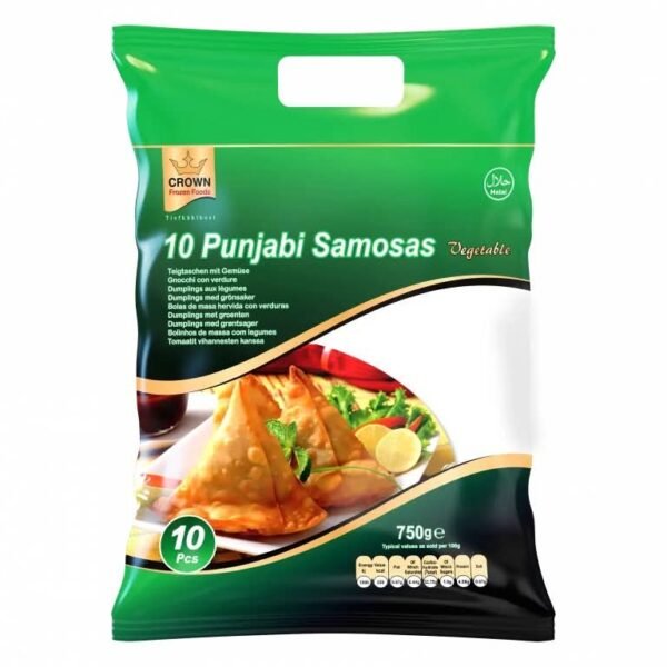 Crown 10 Punjabi vegitable Samosas 750g