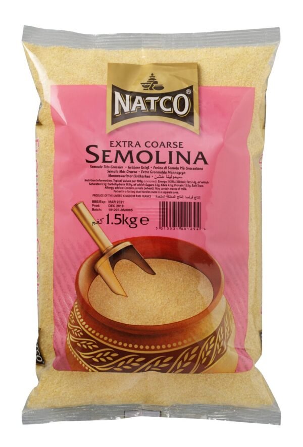 NATCO Extra coarse Semolina 1.5kg