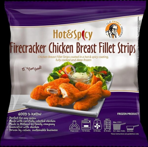 Hot & Spicy Firecracker Chicken Breast Fillet Stripes