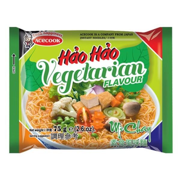 Hao hao vegitables flavors noodle 75g