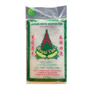 Royal thai jasmine white scented rice 4.5kg
