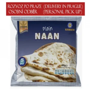 Crown plain naan 400g