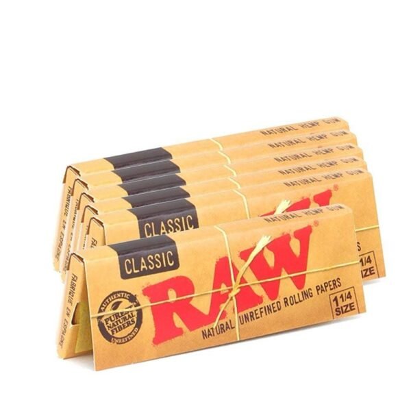 Raw classic natural rolling papper 1 1/4